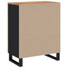 vidaXL Buffet 60x33x75 cm Bois massif d'acacia