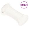 vidaXL Corde de bateau Blanc complet 4 mm 500 m polypropyl&egrave;ne