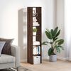 vidaXL Biblioth&egrave;ques 2 pcs empilable ch&ecirc;ne marron bois d'ing&eacute;nierie