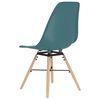 vidaXL Chaises &agrave; manger lot de 4 turquoise PP