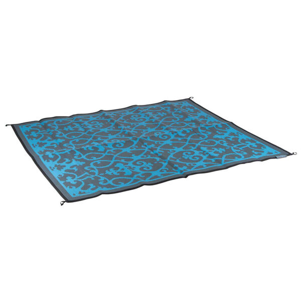 Bo-Camp Tapis d'ext&eacute;rieur Chill mat Oriental 2x1,8 m M bleu