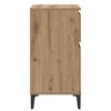 vidaXL Cabinet de chevet avec tiroir Ch&ecirc;ne artisanal 40 x 35 x 70 cm