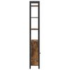 vidaXL Biblioth&egrave;que Ch&ecirc;ne fum&eacute; 40 x 24 x 161 cm Bois d'ing&eacute;nierie