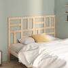 vidaXL T&ecirc;te de lit 141x4x104 cm Bois massif de pin