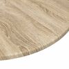 vidaXL Plateau de table Ch&ecirc;ne sonoma 60 x 60 x 1,5 cm