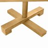 vidaXL Arbre de No&euml;l en bois Marron 150 cm Bois massif en pin