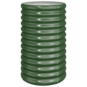 vidaXL Jardini&egrave;re de jardin Acier galvanis&eacute; 40x40x68 cm Vert