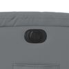 vidaXL Fauteuil inclinable &eacute;lectrique gris similicuir