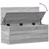 vidaXL Bo&icirc;te de rangement sonoma gris 90x35x35 cm bois d'ing&eacute;nierie