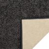 vidaXL Tapis &agrave; poils souples antid&eacute;rapant 57x150 cm Anthracite