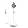 Luxform Lampe solaire &agrave; LED sur piquet de jardin Tyana Rose
