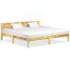 vidaXL Cadre de lit sans matelas Bois de r&eacute;cup&eacute;ration massif 200x200cm