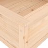 vidaXL Jardini&egrave;re 82,5x82,5x39 cm bois de pin massif