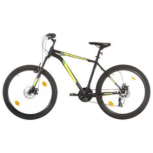 vidaXL V&eacute;lo de montagne 21 vitesses Roues de 27,5 pouces 42 cm Noir