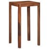 VidaXL Table de bar 60 x 60 x 107 cm bois massif d'acacia