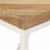 vidaXL Table &agrave; manger 120x60x76 cm Bois massif d'acacia et de manguier