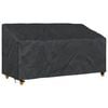 vidaXL Housse de banc de jardin 185 x 85 x 65 / 94 cm Tissu Oxford 210D