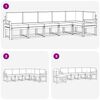 vidaXL Ensemble de canap&eacute;s d'ext&eacute;rieur 6 pcs Naturel et Anthracite