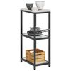 vidaXL Rangement de cuisine avec &eacute;tag&egrave;re Argent 30 x 50 x 92 cm Acier