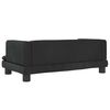 vidaXL Lit pour chien noir 80x45x30 cm velours