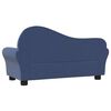 vidaXL Canap&eacute; pour enfants Bleu Tissu