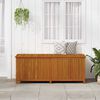 vidaXL Bo&icirc;te de rangement de jardin 200x80x75 cm Bois d'acacia solide