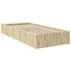 vidaXL Cadre de lit sans matelas ch&ecirc;ne sonoma 75x190 cm