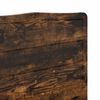 vidaXL T&ecirc;te de lit Ch&ecirc;ne fum&eacute; 200 cm Bois d'ing&eacute;nierie