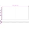 vidaXL Auvent R&eacute;tractable Rouge 600 &times; 300 cm Polyester et Aluminium