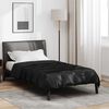 vidaXL Duvet complet toute l'ann&eacute;e Noir 135 x 200 cm