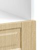vidaXL Armoire &agrave; four Porto ch&ecirc;ne sonoma bois d'ing&eacute;nierie
