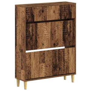 vidaXL Cabinet &agrave; chaussures DELFT 78 x 24 x 103 cm Bois d'ing&eacute;nierie