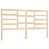 vidaXL T&ecirc;te de lit 206x4x104 cm Bois massif de pin