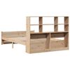 vidaXL Lit biblioth&egrave;que sans matelas 160x200 cm bois massif de pin