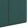 vidaXL T&ecirc;te de lit suspendue Ray&eacute; Vert fonc&eacute; 170 x 55 x 5 cm tissu