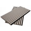 WallArt Panneaux muraux acoustiques Aku ch&ecirc;ne gris 4 pcs