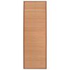 vidaXL Tapis de yoga Bambou 60x180 cm Marron