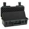 vidaXL Valise de vol portable Noir 46,5x21,5x17,5 cm PP