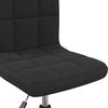 vidaXL Chaises pivotantes &agrave; manger lot de 6 Noir Velours