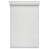 vidaXL Papier peint 3D couleur unie blanc 10x0,53 m non tiss&eacute;