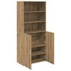 vidaXL Haut Armoire Ch&ecirc;ne artisanal 80 x 42,5 x 185 cm