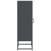 vidaXL Buffet haut anthracite 36x39x123 cm acier lamin&eacute; &agrave; froid