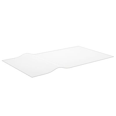 Protection de table transparente,60x120 cm,En PVC transparent