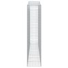 vidaXL Paniers &agrave; gabions arqu&eacute;s 6 pcs 400x50x220/240 cm Fer galvanis&eacute;