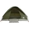 vidaXL Tente de camping à dôme 2 personnes vert olive imperméable