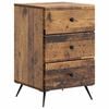vidaXL Cabinet de chevet Bois ancien 43 x 41 x 66,5 cm