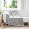 vidaXL Couvertures &agrave; jeter 6 pcs Gris 150 x 200 cm Toison