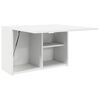 vidaXL Armoire murale de bain blanc 60x25x40 cm bois d'ing&eacute;nierie