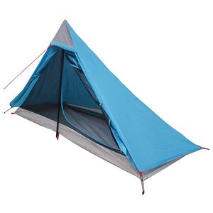 vidaXL Tente de randonn&eacute;e 222 x 85 x 125 cm Bleu