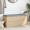 vidaXL Banc de rangement Ch&ecirc;ne Sonoma 102x42x45 cm Bois d'ing&eacute;nierie